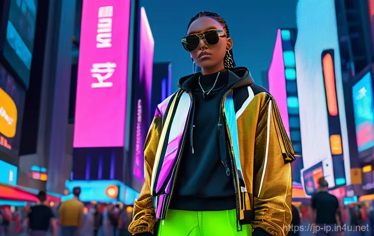 지적재산권 전문가가 알아야 할 최신 트렌드 - **Prompt: "A young, diverse female artist in her early 20s, wearing a stylish but modest t-shirt and...