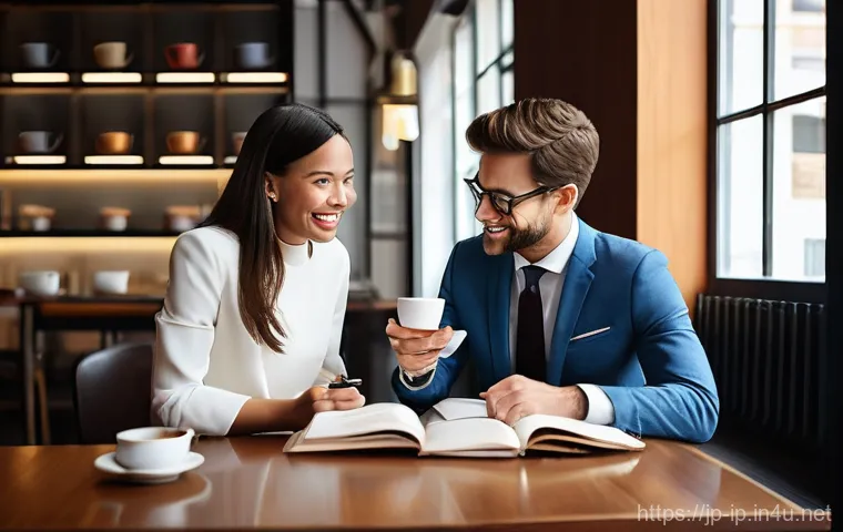 지적재산권 분야에서의 네트워킹 팁 - **Prompt 2: Engaged Online Learning and Interaction**
    A male (or female) intellectual property e...